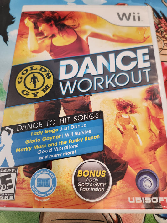 Golds gym dance workout wii