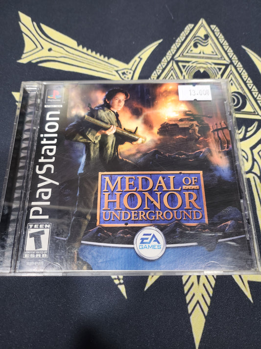 Metal of honor underground playstation