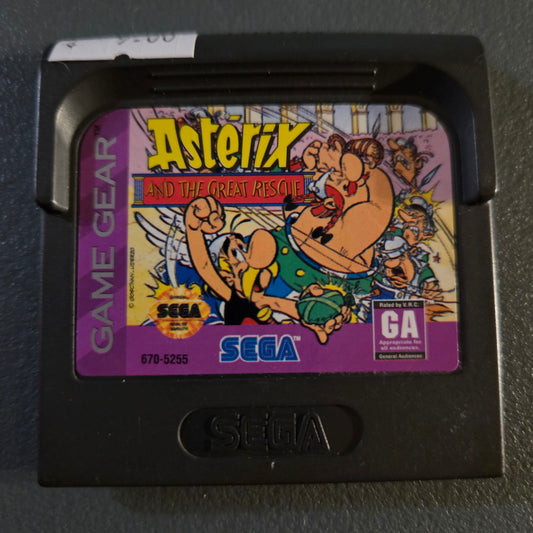 Asterisk and The great Rescue Game Gear