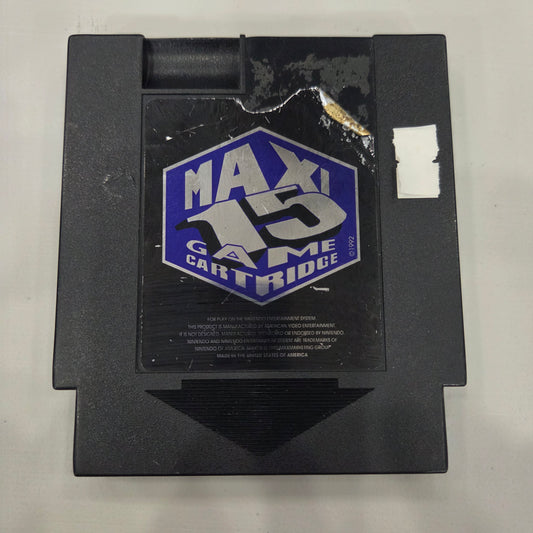 Maxi 15 Game cartridge NES
