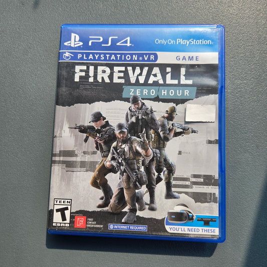 Firewall zero hour Playstation VR