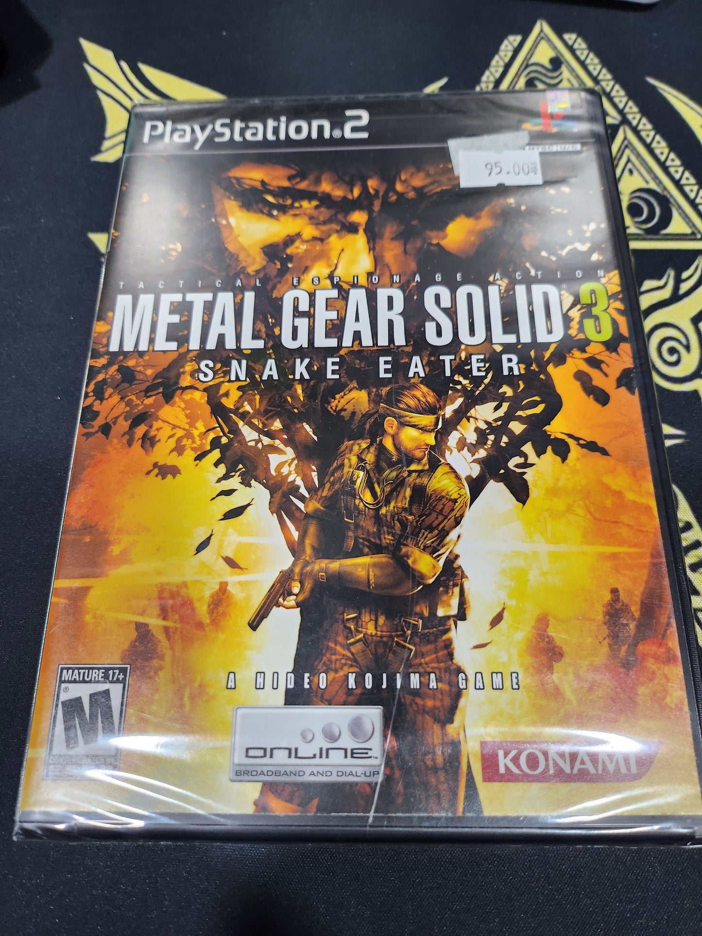 Metal gear solid 3 snake eater ps2 (sealed)