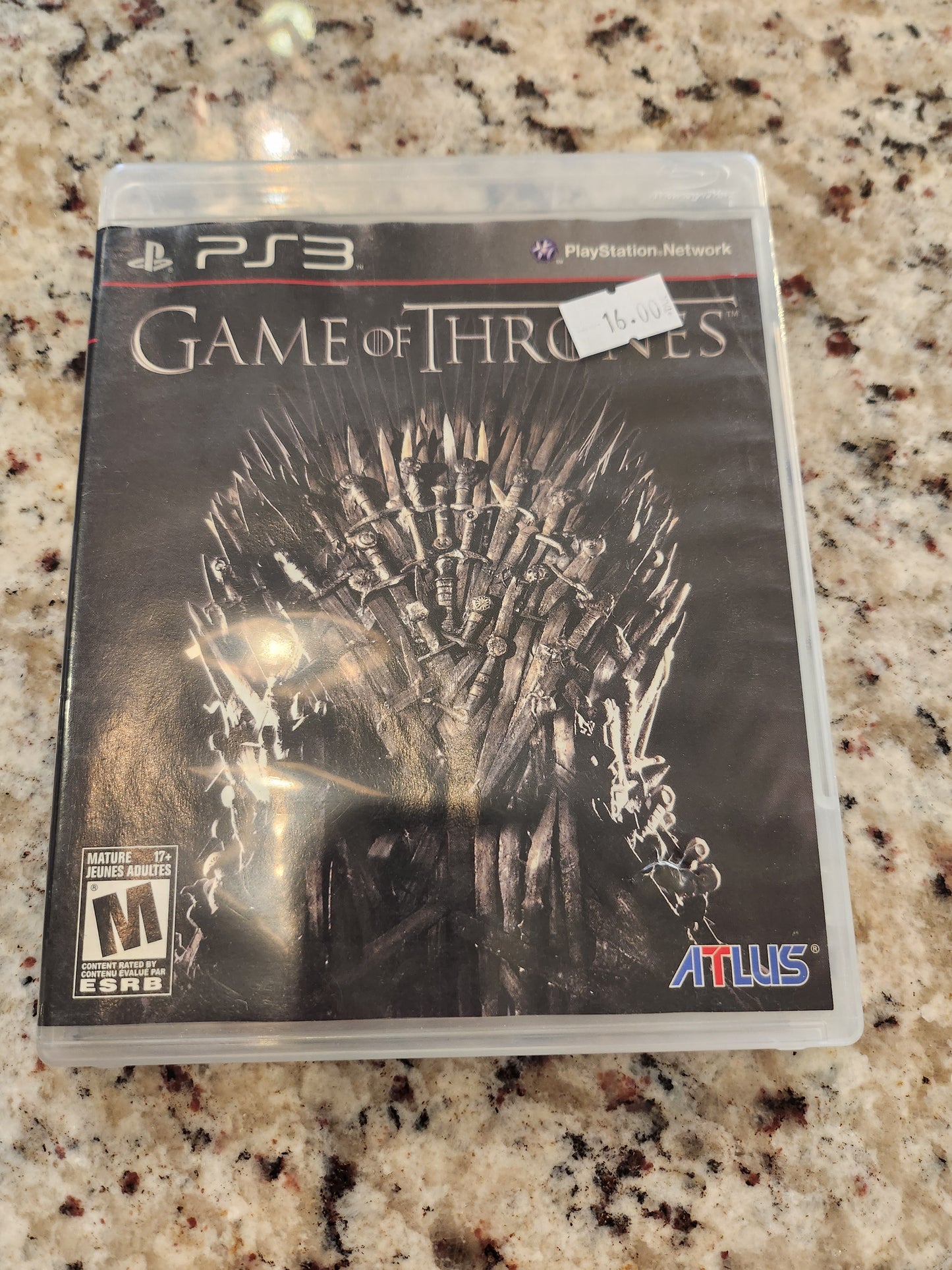 Game of thrones ps3