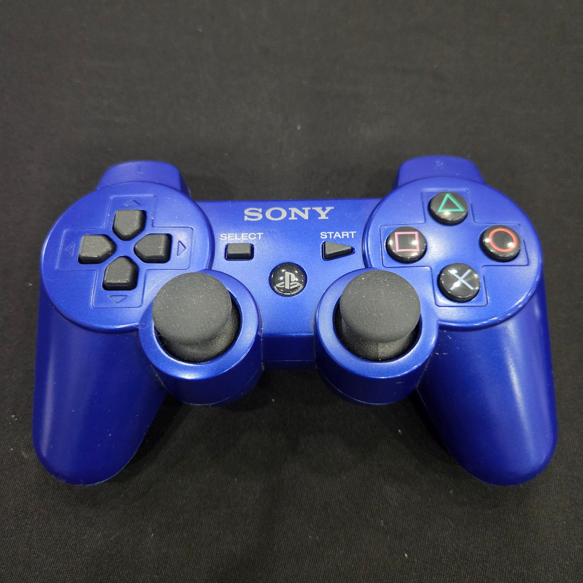 Blue Playstation 3 controller