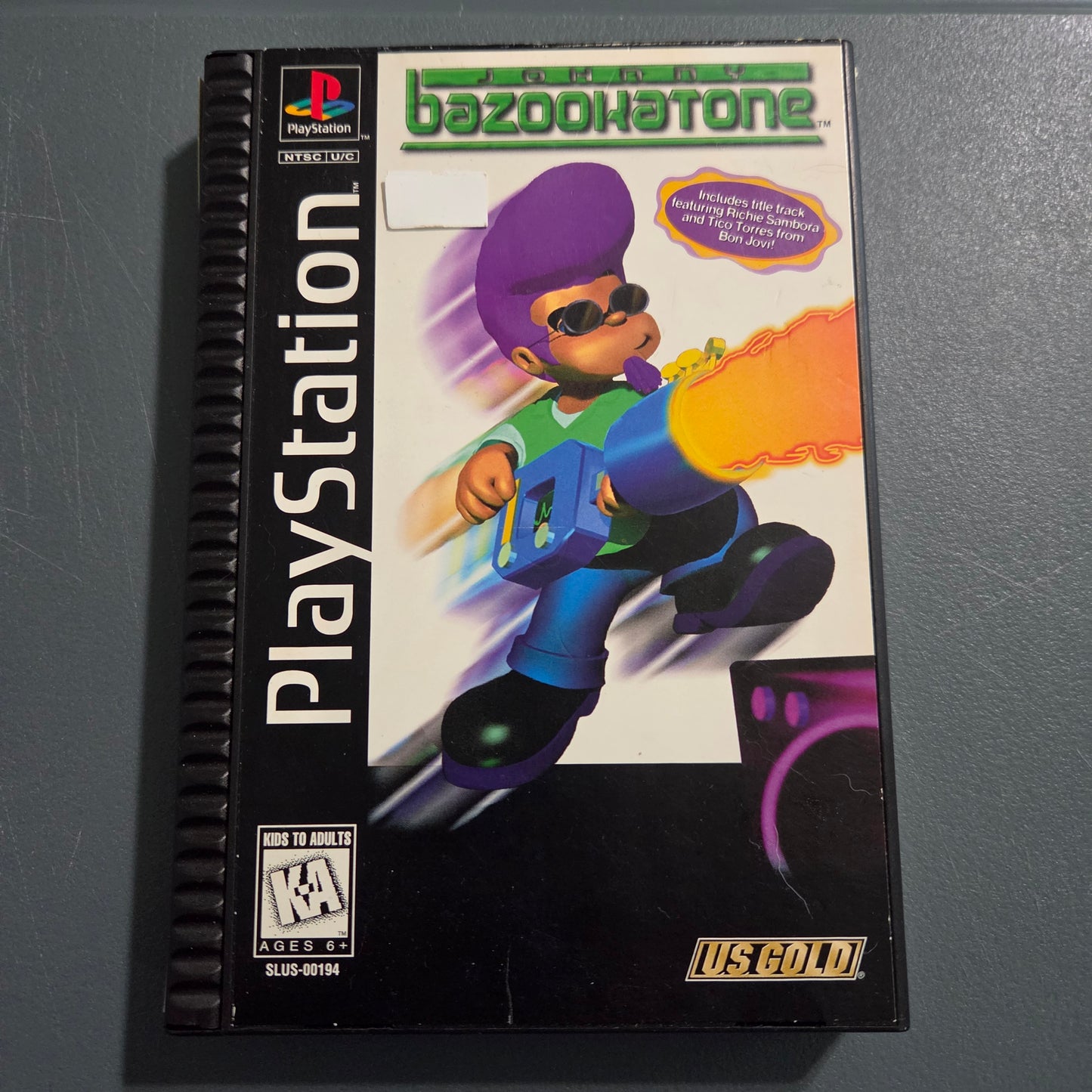 Johnny Bazookatone long box
