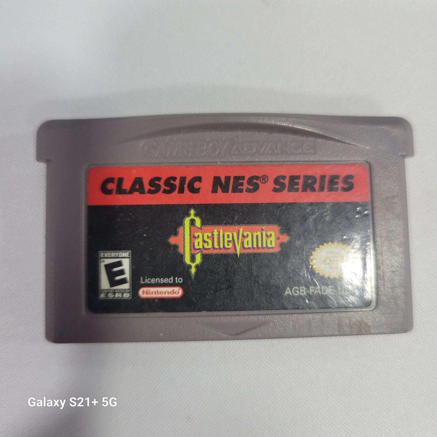 Classic NES Series Castlevania GBA