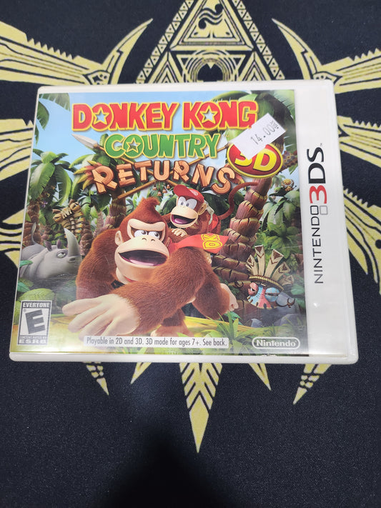 Donkey kong country returns 3d