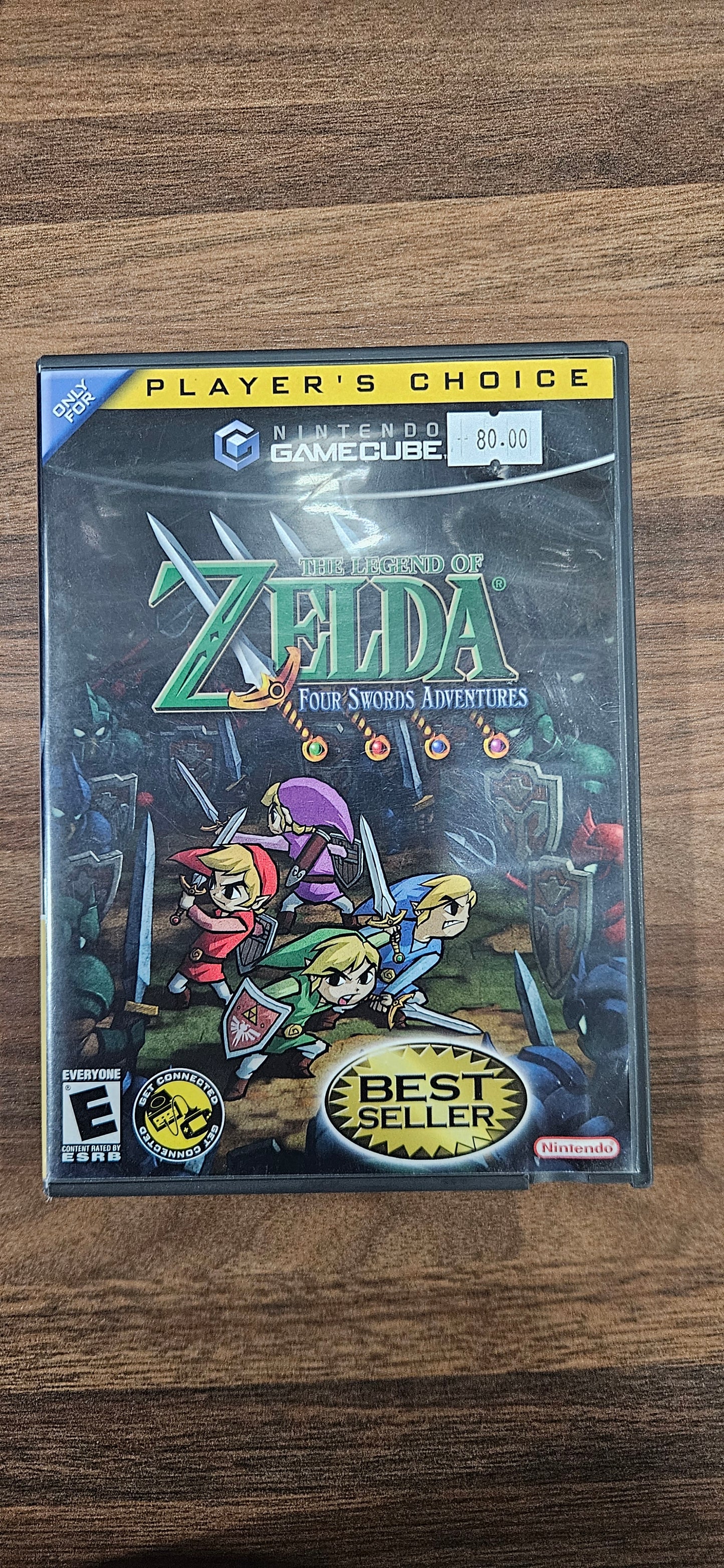 The legends of Zelda four swords Adventure Player's Choice