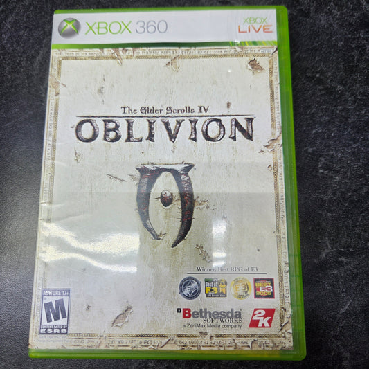 The elder scrolls IV oblivion xbox360