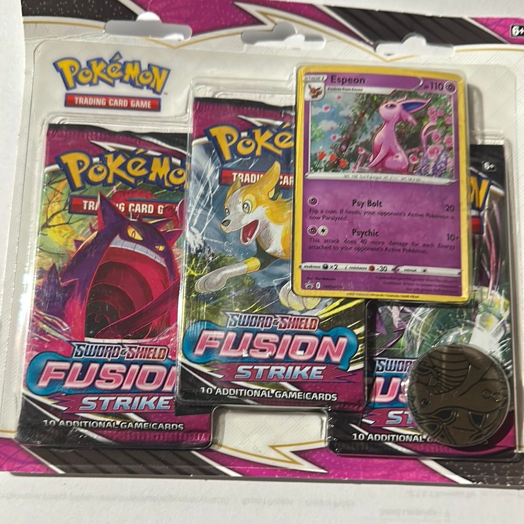 Fusion strike 3 pack blister pack